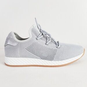 Urban Sport J/Slides Gray Sneakers 10 Ophelia Knit Lightweight Shoes NEW!